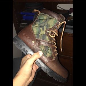 polo camo boots